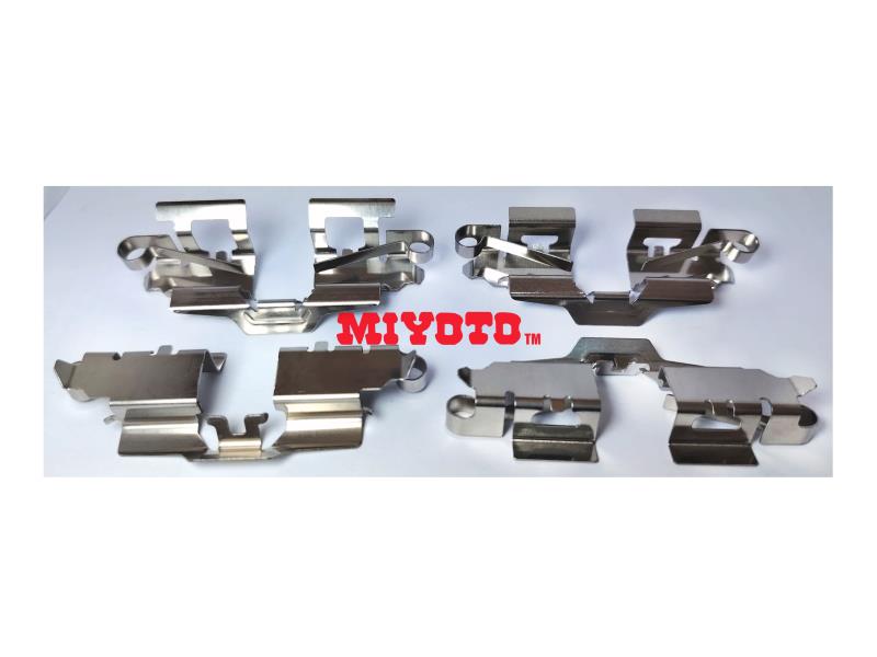 TOYOTA VIOS NCP93 , NCP150 , NSP151  ALTIS ZZE141 1.6 , ZRE142 1.8 , ZRE172 2.0 REAR DISC PAD CLIP SET - 4 PCS/SET (NCP93-R5065-A)