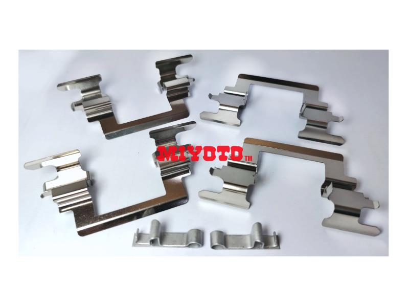 PROTON INSPIRA 1.8 / 2.0 , LANCER CY4 , AIRTREK  ASX 2.0 , GRANDIS 2.4 FRONT DISC PAD CLIP SET - 6 PCS/SET (INSPIRA-F5065-A)