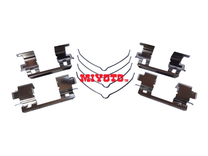 HONDA CITY TMO , T9A , JAZZ T5A , CRZ , BRV 16Y FRONT DISC PAD CLIP SET - 8 PCS/SET (HTMO-F5065-A)