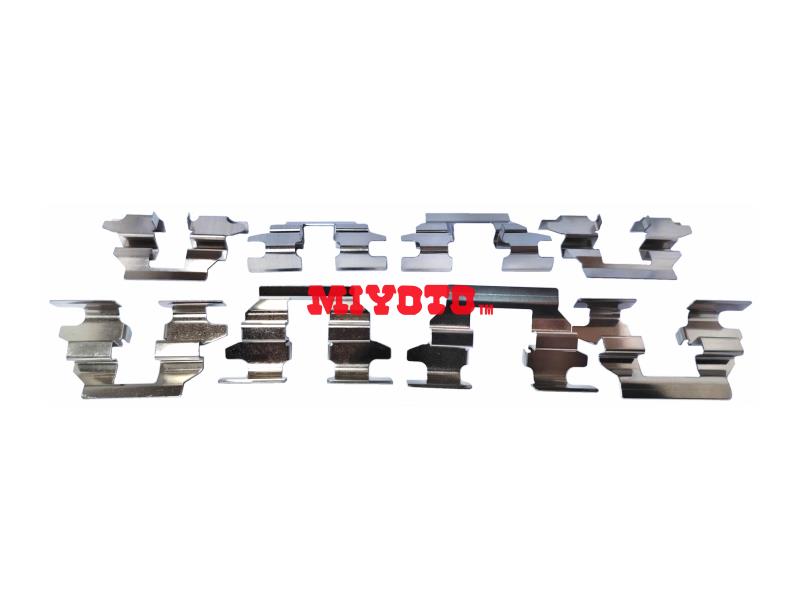 NISSAN X-TRIAL T30 , T31 , MURANO Z50 , TEANA J32 REAR DISC PAD CLIP SET - 8 PCS/SET (T30-R5065-A)