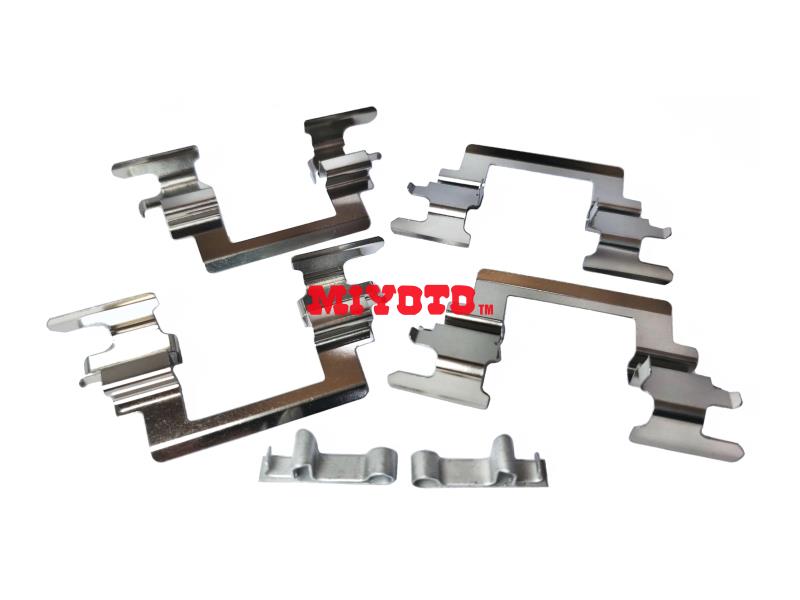 PROTON INSPIRA 1.8 / 2.0 , LANCER CY4 , AIRTREK  ASX 2.0 , GRANDIS 2.4 FRONT DISC PAD CLIP SET - 6 PCS/SET (INSPIRA-F5065-A)