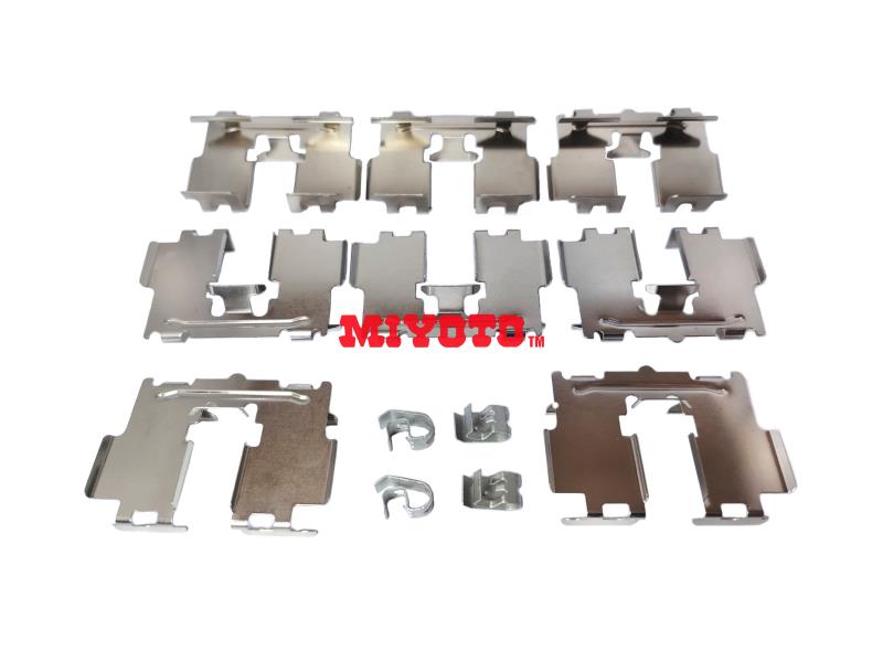 TOYOTA CAMRY ACV40 , ACV41 , ASV50 , ASV51 REAR DISC PAD CLIP SET - 16 PCS/SET (ACV40-R5065-A)