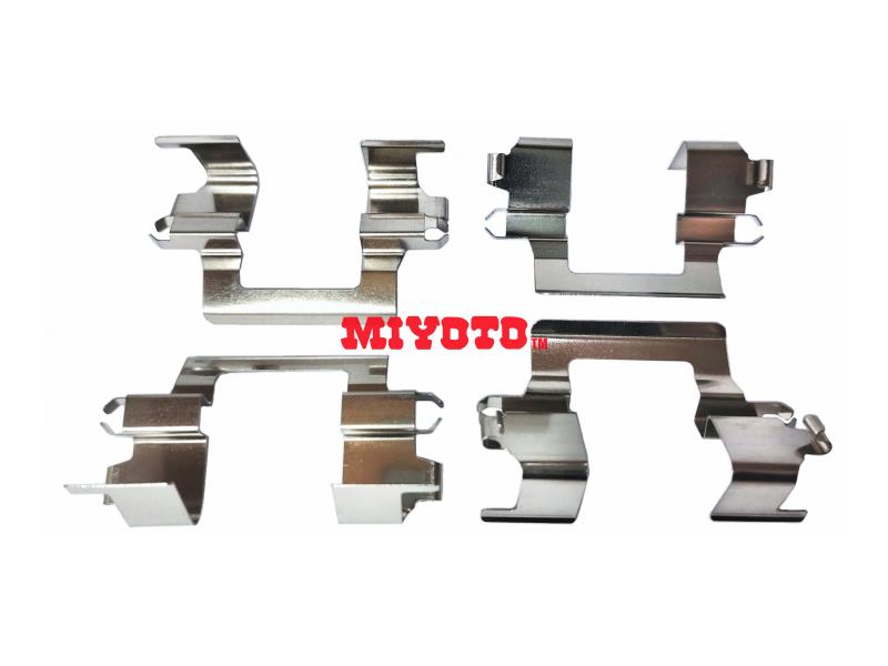 ISUZU TFR , TFS54 2.5 , TFS55 2.8 FRONT DISC PAD CLIP SET - 4 PCS/SET (TFR-F5065-A)