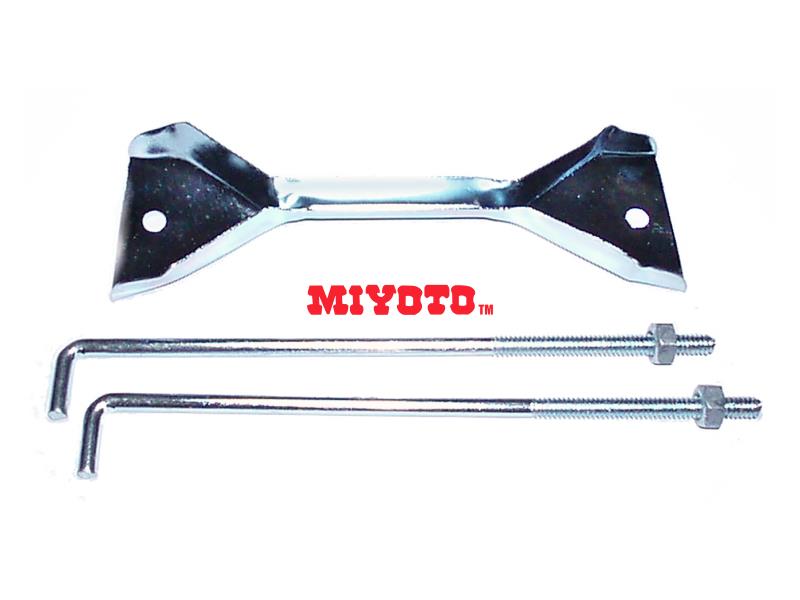 PROTON - SAGA  BATTERY BRACKET KIT (HOOK=7"L)  (51-BBS)