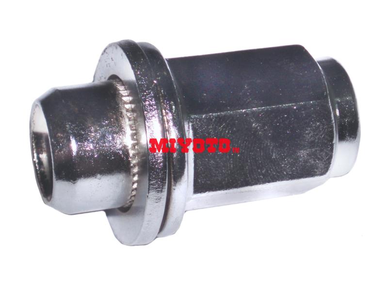 TOYOTA - HARRIER, KUN25, SXV10, UNSER CHROME NUT W/WASHER (90942-01075) (M12 x 1.5 x 47L x 21AF)  (LN166-7046K)