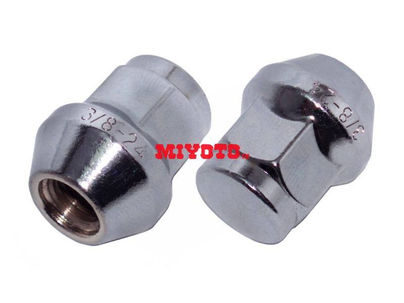 MINI - A850  CHROME NUT (3/8NF x 27L x OD22 x 17HEX)  (A850-7046N)