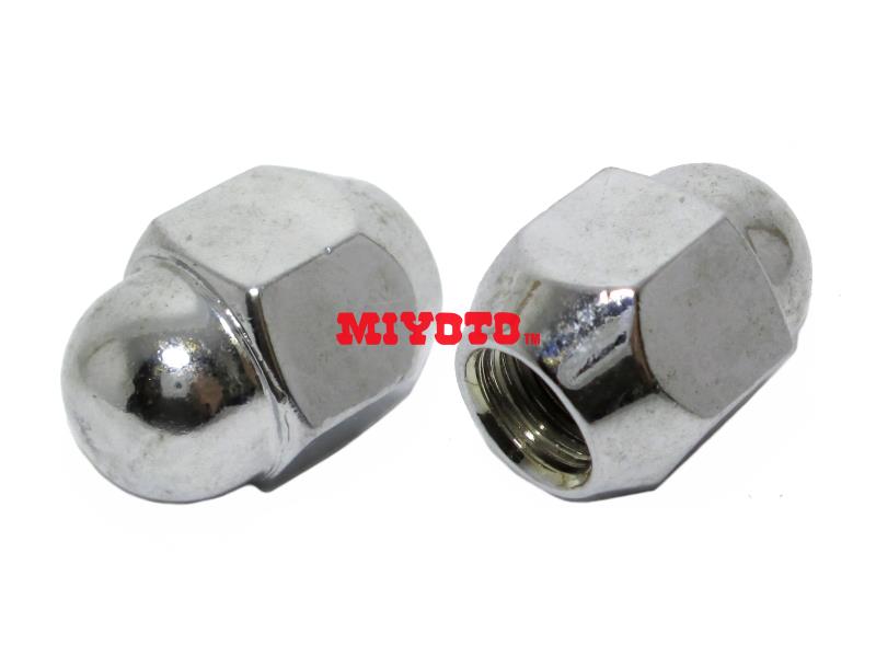 NISSAN - B11  CHROME NUT (M12 x 1.25 x 32L x OD21)  (B11-7046N)