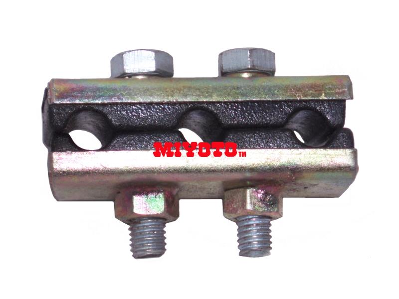 FUEL PIPE CLAMP W/RUBBER (3 HOLE) (131-FPC-3)