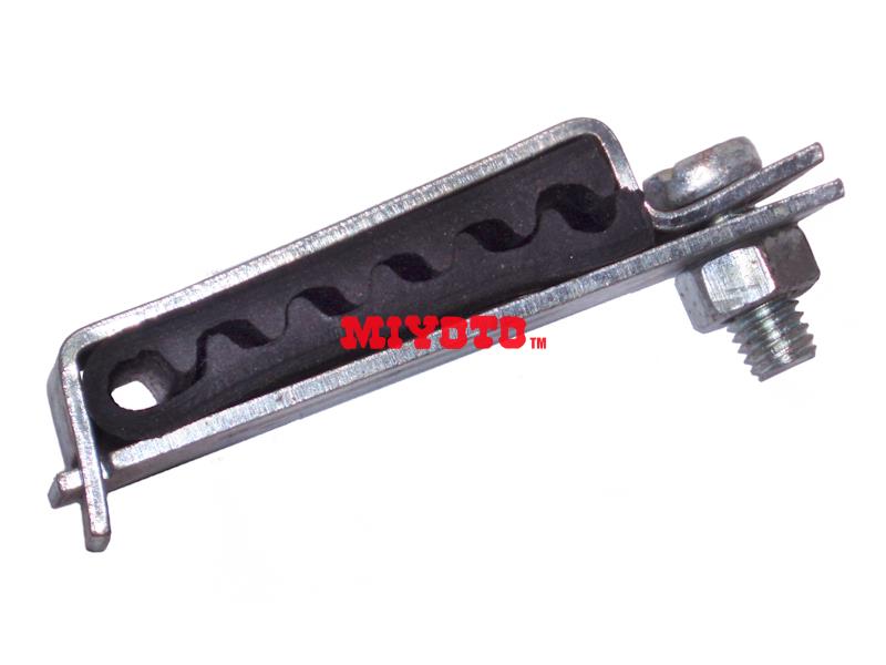 FUEL PIPE CLAMP W/RUBBER (6 HOLE) (131-FPC-6)