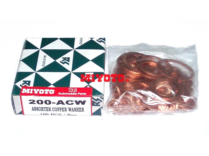 ASSORTED COPPER WASHER (PAPER BOX PACKING) (200-ACW)