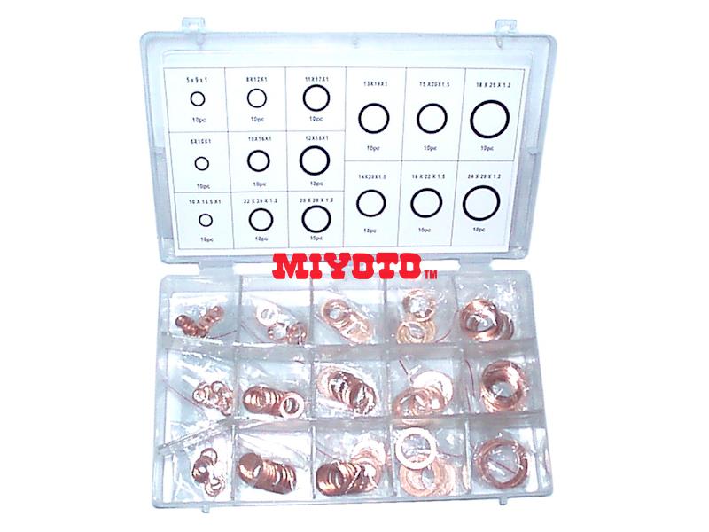 ASSORTED COPPER WASHER (150PCS/BOX) (200-ACW-B)