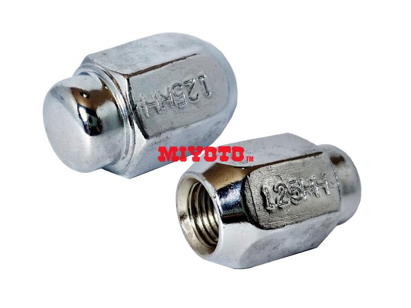 NISSAN - DATSUN B310  CHROME NUT (M12 x 1.25 x 35L x AF21)  (B310-7046)